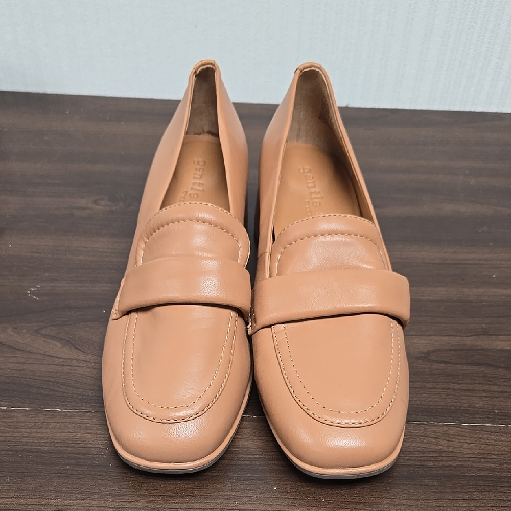 Gentle Souls Tan Loafers